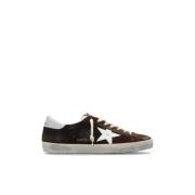 Golden Goose Sportskor Super-Star Classic Med Lista Brown, Herr