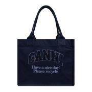 Ganni Väska typ Shopper Blue, Dam