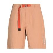 Kenzo Bruna Bomullsshorts med Logodetalj Brown, Herr