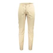 Harmont & Blaine Beige Bomull Chinos Byxor Beige, Herr