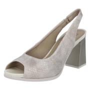 Pitillos Md5180 High Heels Beige, Dam