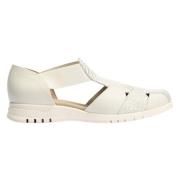 Pitillos Platta Sandaler Beige, Dam