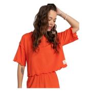 Billabong Vacker Morni T-shirt Orange, Dam