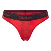 Calvin Klein Thong Bikini Bottom Red, Dam