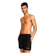 Calvin Klein Medium Drawstring Shorts Black, Herr