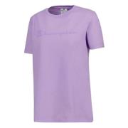 Champion T-shirt Purple, Dam