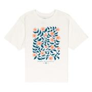 Element Blommor T-shirt White, Dam