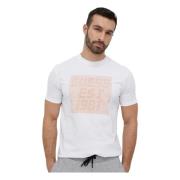 Guess Modern Sherad Cn T-Shirt White, Herr