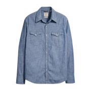 Levi's Stiliga Skjortor Blue, Herr