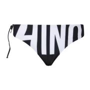 Moschino Stiligt Bikini Underdel Black, Dam