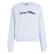 Tommy Hilfiger Breezy Blue Sweatshirt Blue, Dam