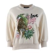 Dolce & Gabbana Bomull Sweatshirt Uppgradera Stiligt Avslappnat Look B...