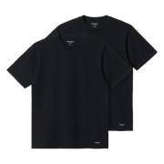 Carhartt Wip Standard Crew Neck (2 enheter) T-shirt Black, Herr