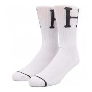 HUF Klassiska Strumpor White, Unisex