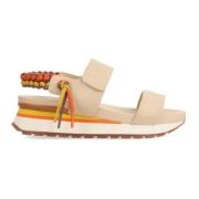 Gioseppo Platta Sandaler Beige, Dam