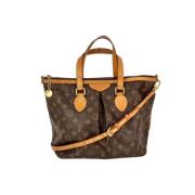 Louis Vuitton Vintage Pre-owned Canvas handvskor Brown, Dam