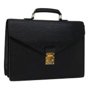 Louis Vuitton Vintage Pre-owned Laeder portfljer Black, Dam