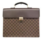 Louis Vuitton Vintage Pre-owned Canvas louis-vuitton-vskor Brown, Dam