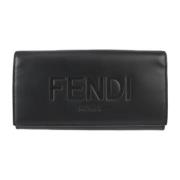 Fendi Vintage Pre-owned Laeder plnbcker Black, Dam