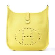 Hermès Vintage Pre-owned Laeder axelremsvskor Yellow, Dam