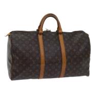 Louis Vuitton Vintage Pre-owned Canvas resvskor Brown, Dam