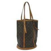 Louis Vuitton Vintage Pre-owned Canvas louis-vuitton-vskor Brown, Dam