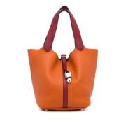 Hermès Vintage Pre-owned Laeder totevskor Orange, Dam