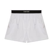 Tom Ford Boxershorts med logotyp Gray, Herr