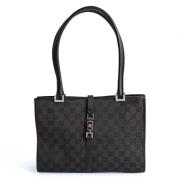 Gucci Vintage Pre-owned Canvas gucci-vskor Black, Dam