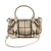 Burberry Vintage Pre-owned Plast handvskor Beige, Dam