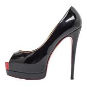 Christian Louboutin Pre-owned Pre-owned Laeder klackskor Black, Dam