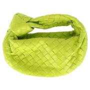 Bottega Veneta Vintage Pre-owned Laeder kuvertvskor Green, Dam