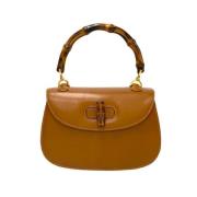 Gucci Vintage Pre-owned Laeder handvskor Brown, Dam