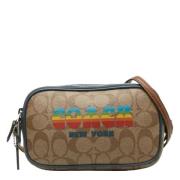 Coach Pre-owned Pre-owned Canvas crossbodyvskor Brown, Dam