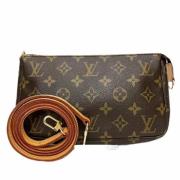 Louis Vuitton Vintage Pre-owned Canvas louis-vuitton-vskor Brown, Dam