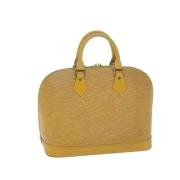 Louis Vuitton Vintage Pre-owned Laeder handvskor Beige, Dam