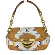 Louis Vuitton Vintage Pre-owned Canvas louis-vuitton-vskor White, Dam