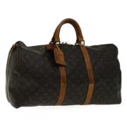 Louis Vuitton Vintage Pre-owned Canvas louis-vuitton-vskor Brown, Dam