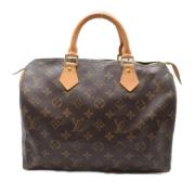 Louis Vuitton Vintage Pre-owned Canvas handvskor Brown, Dam