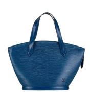 Louis Vuitton Vintage Pre-owned Laeder louis-vuitton-vskor Blue, Dam