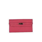 Hermès Vintage Pre-owned Laeder kuvertvskor Pink, Dam