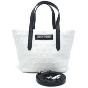 Jimmy Choo Pre-owned Pre-owned Tyg handvskor White, Dam