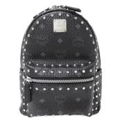 MCM Pre-owned Pre-owned Plast ryggsckar Black, Dam