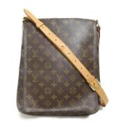 Louis Vuitton Vintage Pre-owned Canvas crossbodyvskor Brown, Dam