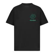 Flaneur Homme Blomster Doodle T-shirt Svart Black, Herr