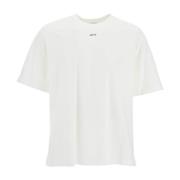 Off White Oversized Crewneck T-shirt White, Herr