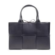 Bottega Veneta ‘Acro Small’ shopper väska Blue, Dam