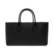 Bottega Veneta Liten shopper väska Black, Dam