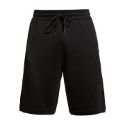 Burberry Svarta Ull Shorts Ss22 Black, Herr