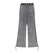 Diesel Sweatpants Awsb-Delaney-Ht51 Gray, Dam